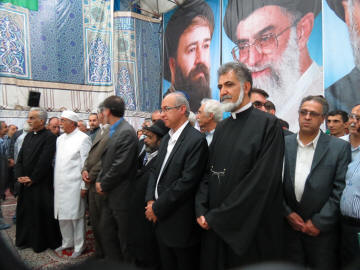 حضور اقلیتهای دینی - کلیمی بزرگان مذهبی در مرقد امام خمینی 