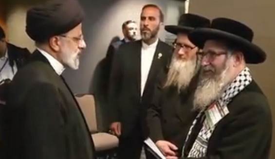دیدار خاخام ها با رئیس جمهور29شهریور